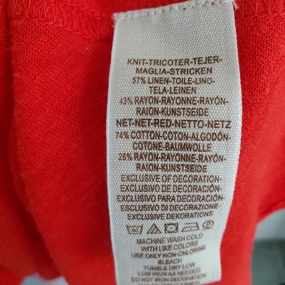 Free People "Meant to Be" Red Swing Top - Picture 7 of 7